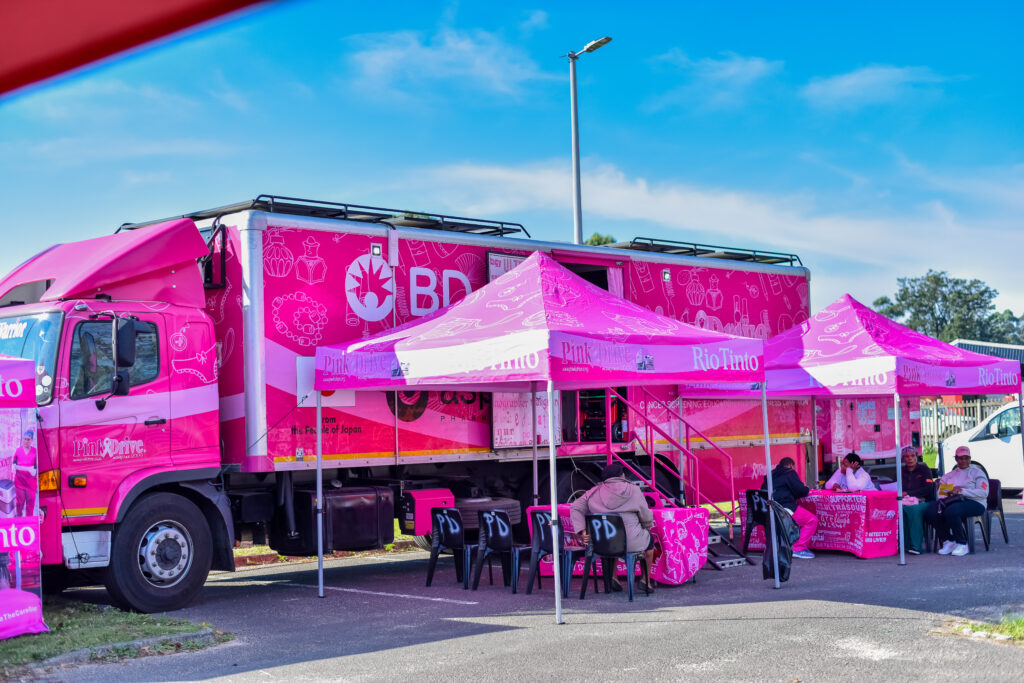 PinkDrive mobile screening drive reaches three provinces through Rio Tinto and RBM funding