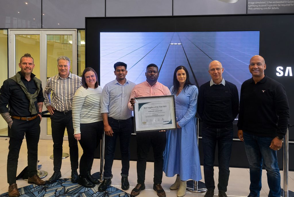 Rhenus Logistics Southern Africa Receives Samsung Best Supplier Award 2025