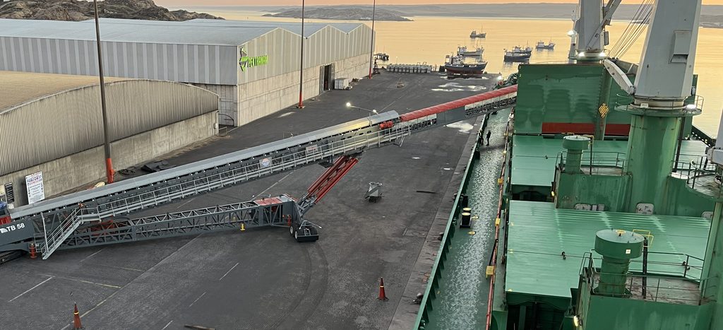 ASTEC COMPLETES DELIVERY AND COMMISSIONING OF ADVANCED SHIP LOADING SYSTEM AT LÜDERITZ PORT