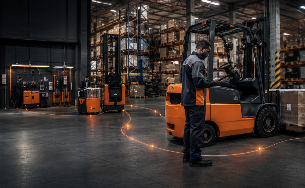 CONNECTED DATA AND THE FUTURE OF MATERIALS HANDLING IN SUPPLY CHAIN