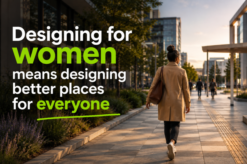 Designing for women means designing better places for everyone
